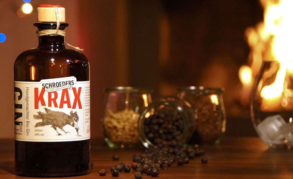 Krax Bio Gin aus Schroeders Manufaktur